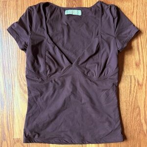 🎉 3 for 30. Dark Brown Women's top